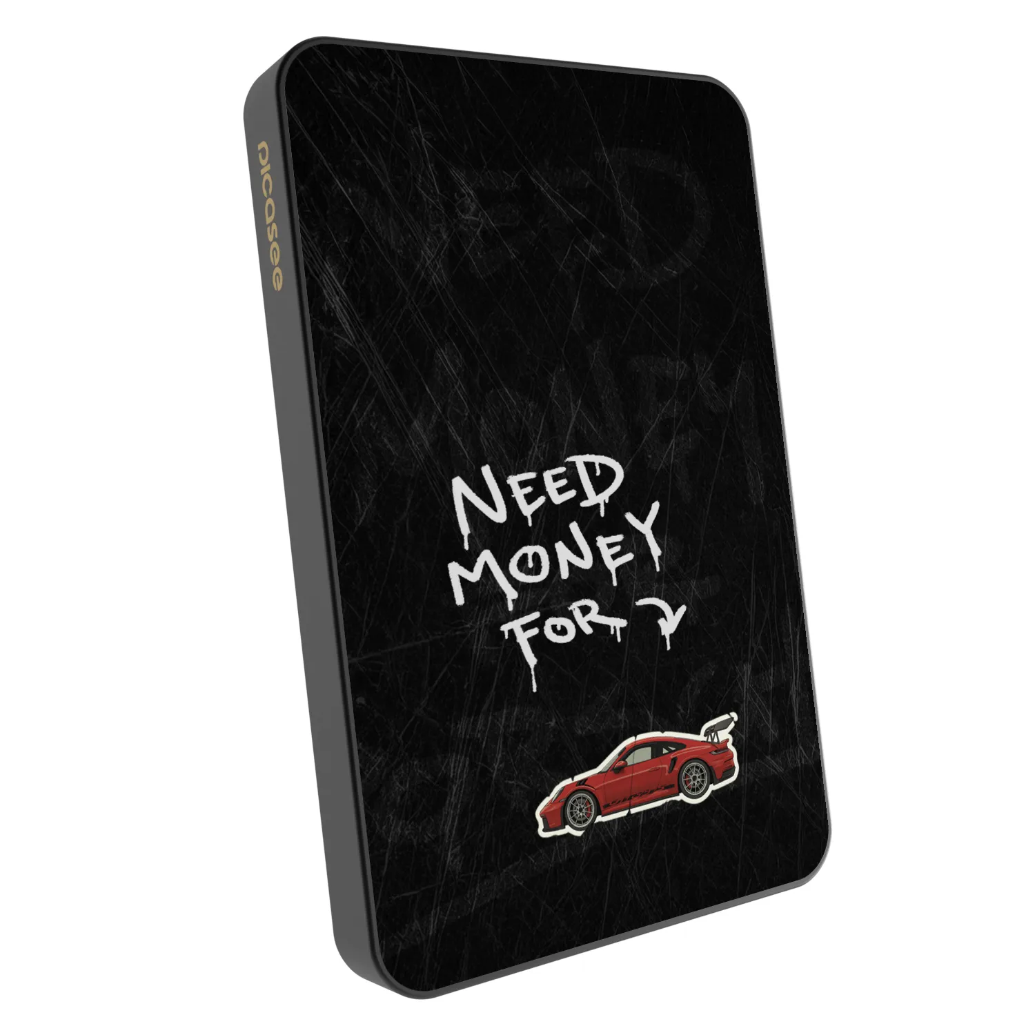 Picasee Powerbank z MagSafe 5 000 mAh Szary - Track Mode