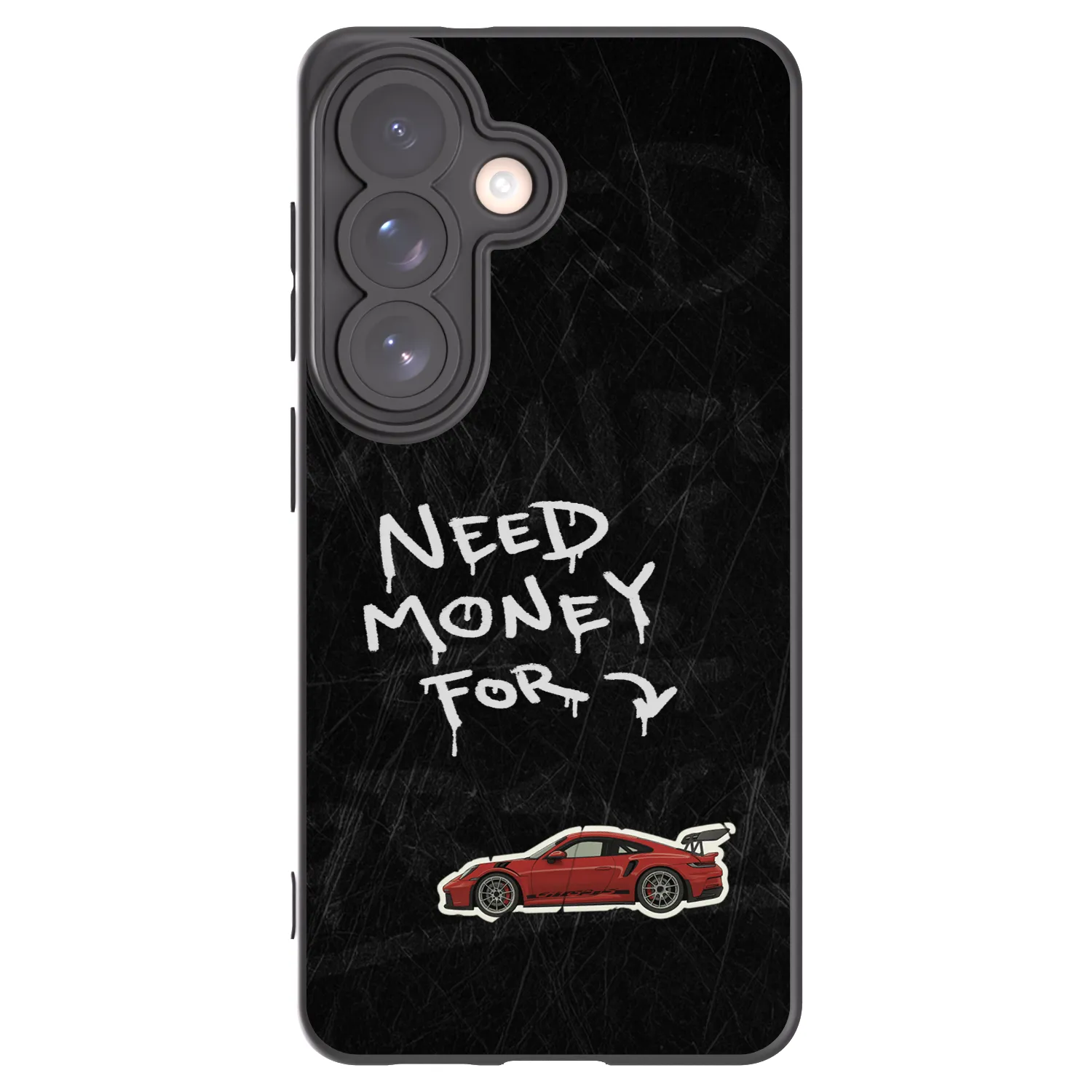 Picasee silikonowe czarne etui na Samsung Galaxy S26 - Track Mode