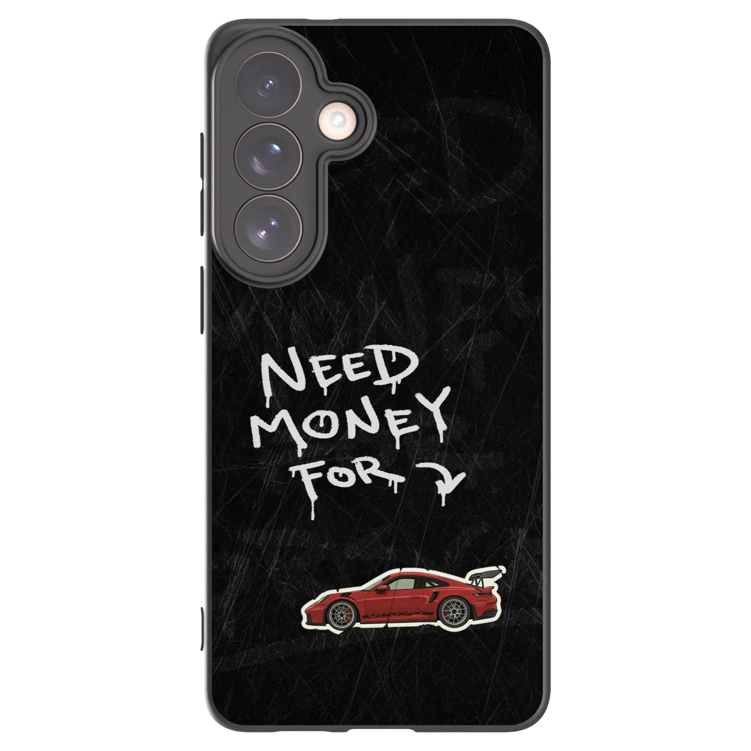 Picasee silikonowe czarne etui na Samsung Galaxy S26+ - Track Mode