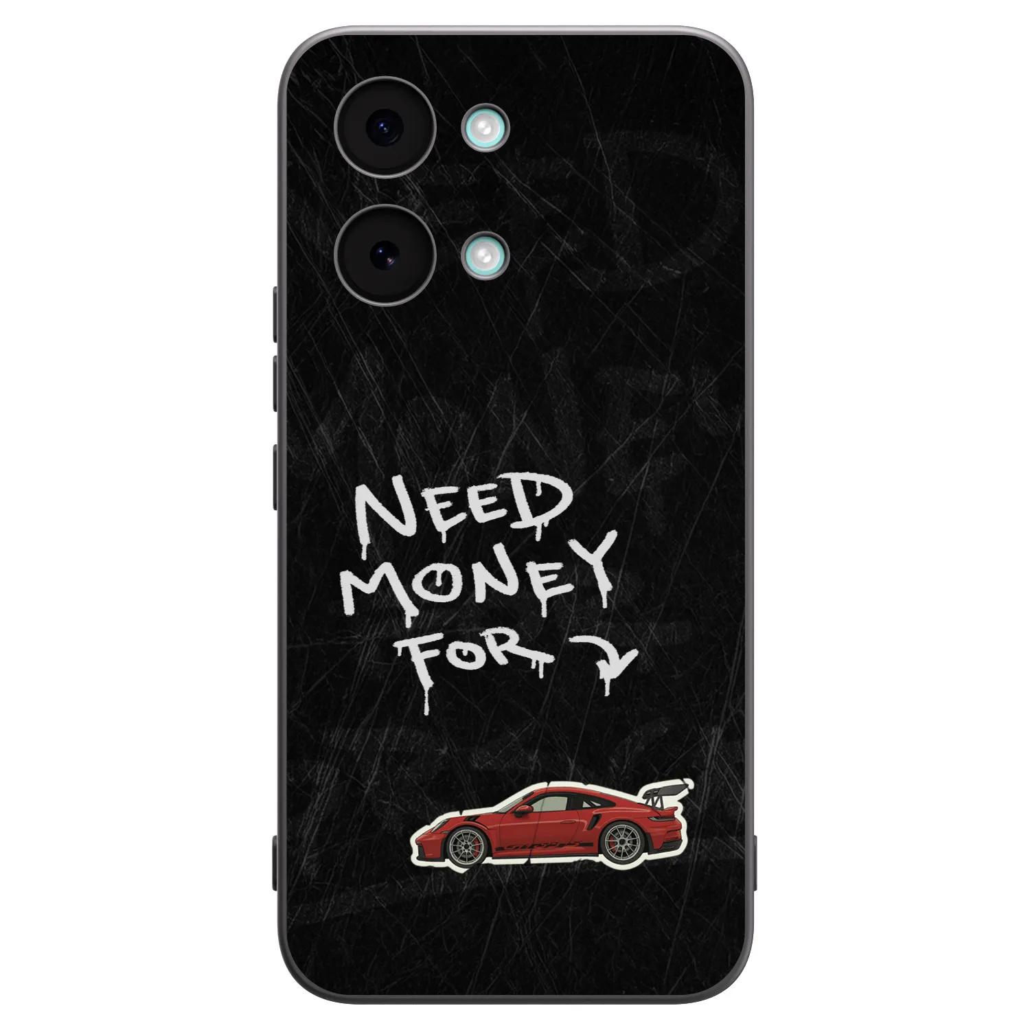 Picasee silikonowe czarne etui na Xiaomi Poco X8 Pro Max - Track Mode