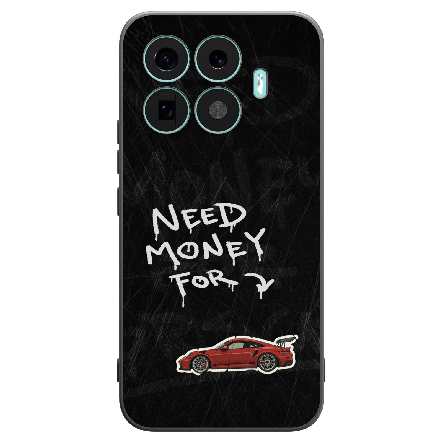 Picasee silikonowe czarne etui na Xiaomi 17T Pro - Track Mode