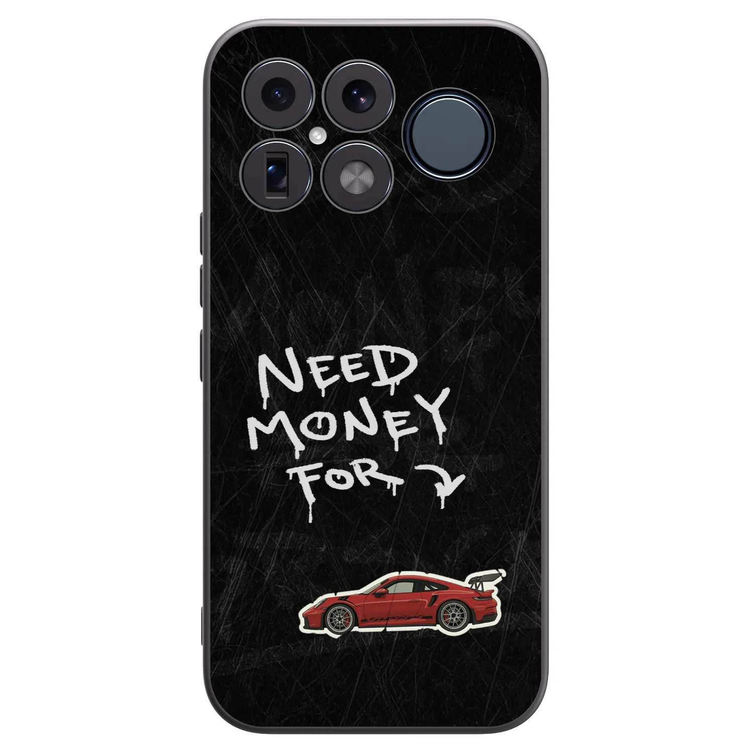 Picasee silikonowe czarne etui na Xiaomi Poco F8 Ultra - Track Mode