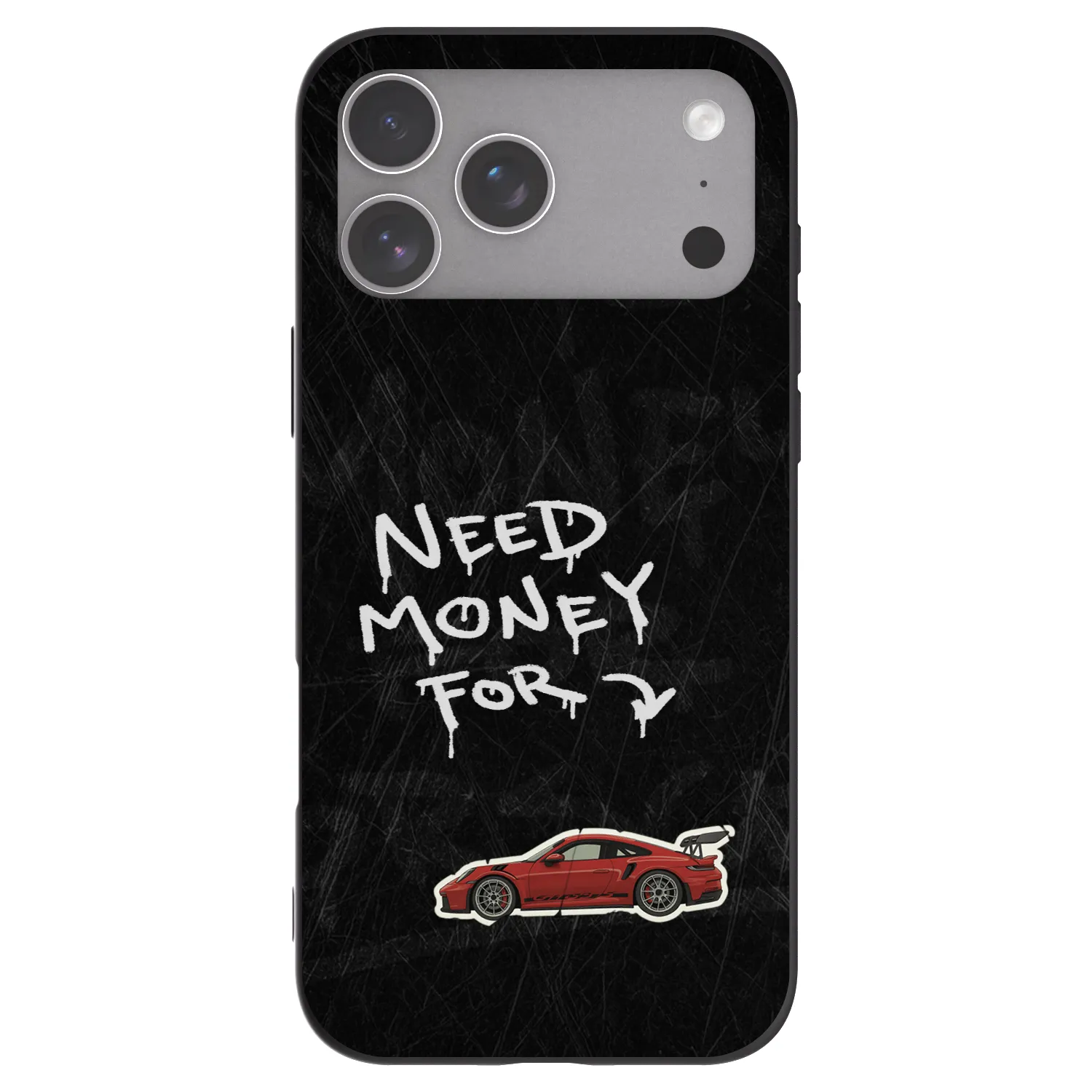 Picasee silikonowe czarne etui na Apple iPhone 18 Pro Max - Track Mode