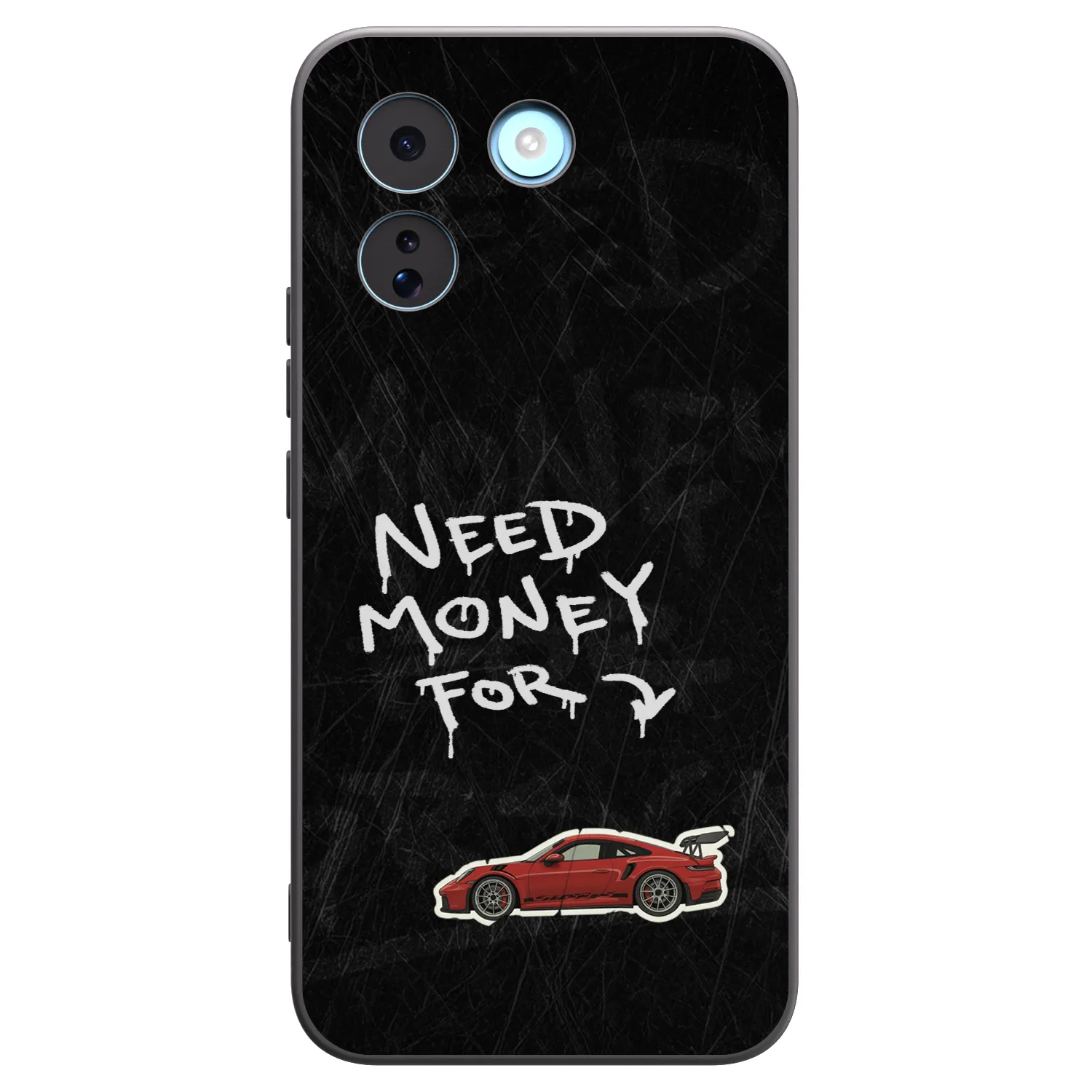 Picasee silikonowe czarne etui na Xiaomi Redmi Note 17 Pro MAX 5G - Track Mode