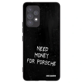 Picasee silikonowe czarne etui na Samsung Galaxy A53 5G A536 - Black Fuel