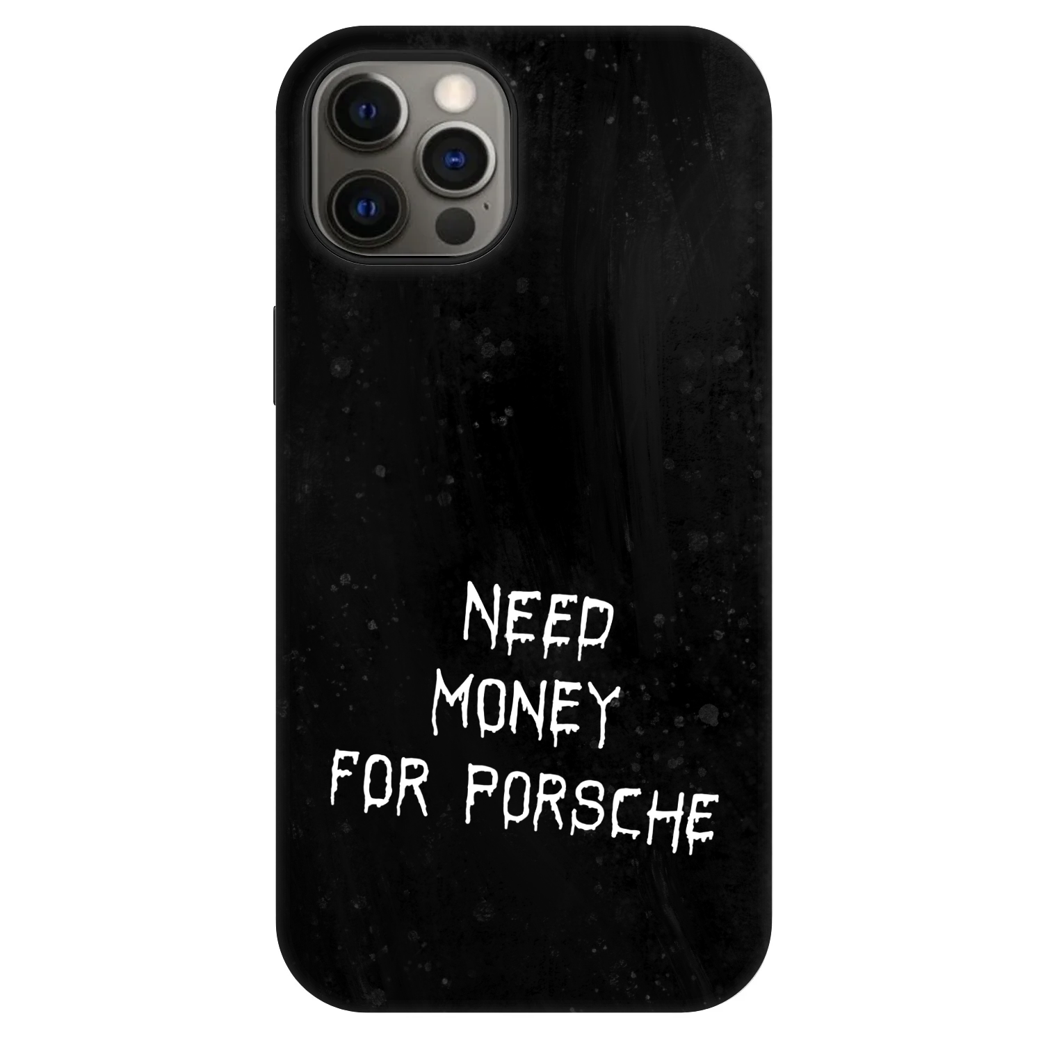 Picasee Fashion Case MagSafe na Apple iPhone 12 - Black Fuel
