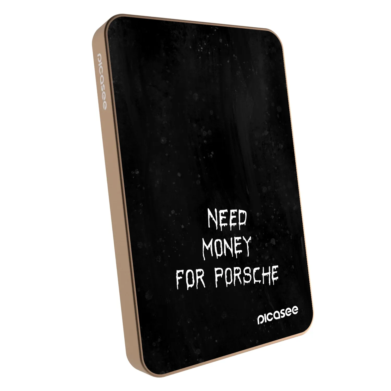 Picasee Powerbank z MagSafe 5 000 mAh Złoty - Black Fuel