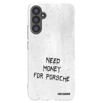 Picasee silikonowe przeźroczyste etui na Samsung Galaxy A34 5G A346B - White Fuel