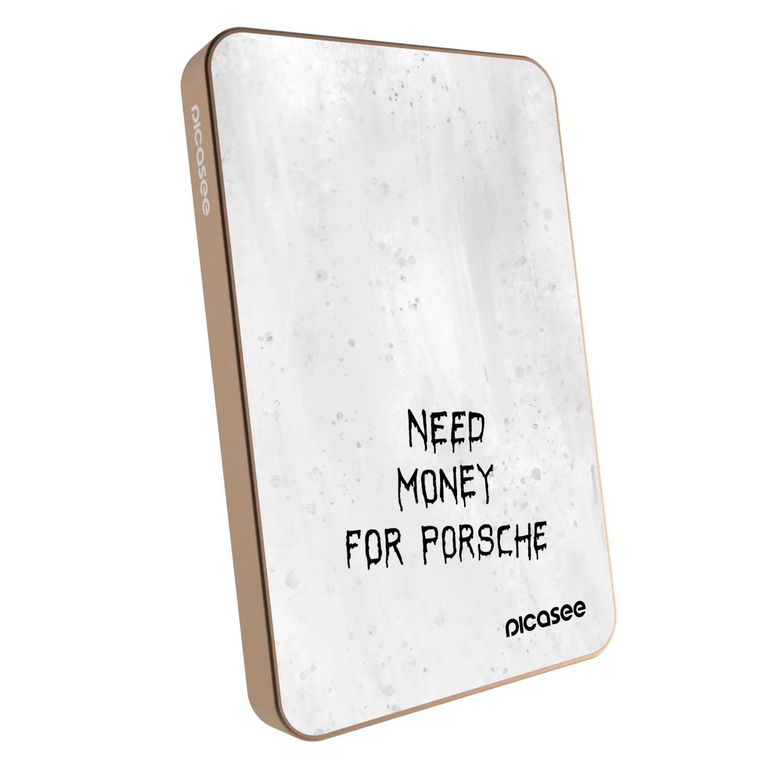 Picasee Powerbank z MagSafe 5 000 mAh Złoty - White Fuel