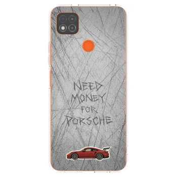 Picasee silikonowe przeźroczyste etui na Xiaomi Redmi 9C - Garage Scratch