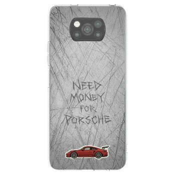 Picasee silikonowe czarne etui na Xiaomi Poco X3 - Garage Scratch