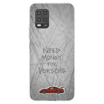 Picasee silikonowe przeźroczyste etui na Xiaomi Mi 10 Lite - Garage Scratch