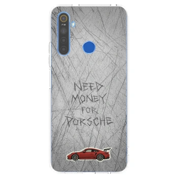 Picasee silikonowe przeźroczyste etui na Realme 5 - Garage Scratch
