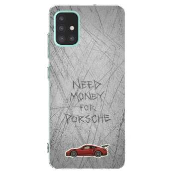 Picasee silikonowe przeźroczyste etui na Samsung Galaxy M31s - Garage Scratch