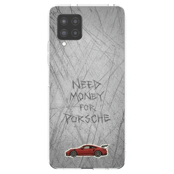 Picasee silikonowe przeźroczyste etui na Samsung Galaxy A42 A426B - Garage Scratch