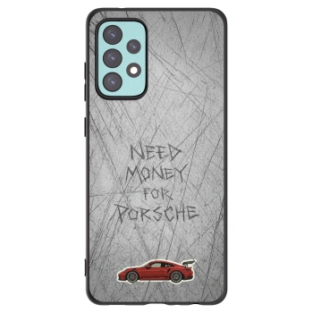 Picasee silikonowe czarne etui na Samsung Galaxy A72 A725F - Garage Scratch