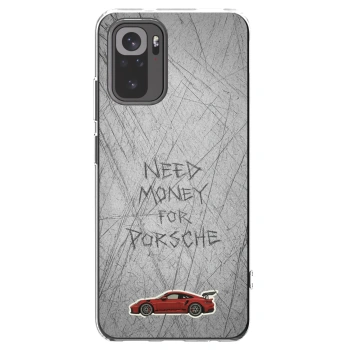 Picasee silikonowe przeźroczyste etui na Xiaomi Redmi Note 10S - Garage Scratch