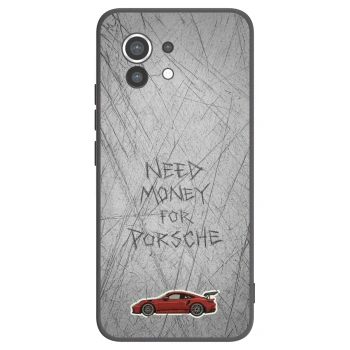 Picasee silikonowe czarne etui na Xiaomi Mi 11 - Garage Scratch