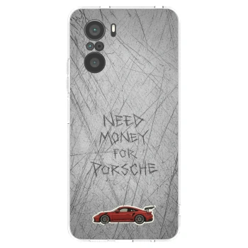 Picasee silikonowe przeźroczyste etui na Xiaomi Poco F3 - Garage Scratch