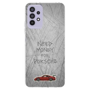 Picasee silikonowe przeźroczyste etui na Samsung Galaxy A32 4G SM-A325F - Garage Scratch
