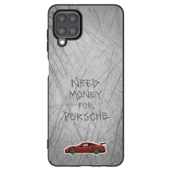 Picasee silikonowe czarne etui na Samsung Galaxy M12 M127F - Garage Scratch