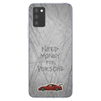Picasee silikonowe przeźroczyste etui na Samsung Galaxy A02s A025G - Garage Scratch