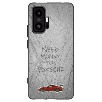 Picasee silikonowe czarne etui na Xiaomi 11T - Garage Scratch