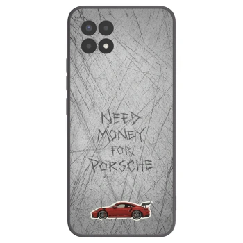 Picasee silikonowe czarne etui na Realme 8i - Garage Scratch