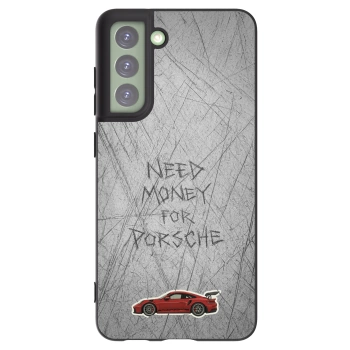 Picasee silikonowe czarne etui na Samsung Galaxy S21 FE 5G - Garage Scratch