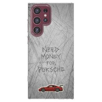 Picasee silikonowe przeźroczyste etui na Samsung Galaxy S22 Ultra 5G - Garage Scratch