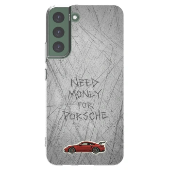 Picasee silikonowe przeźroczyste etui na Samsung Galaxy S22+ 5G - Garage Scratch