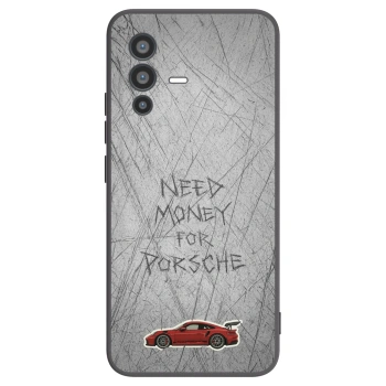 Picasee silikonowe czarne etui na Vivo V23 5G - Garage Scratch