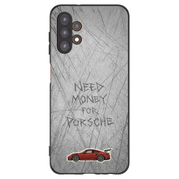 Picasee silikonowe czarne etui na Samsung Galaxy A13 4G A135 - Garage Scratch