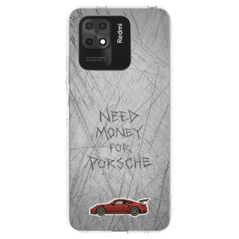 Picasee silikonowe przeźroczyste etui na Xiaomi Redmi 10C - Garage Scratch