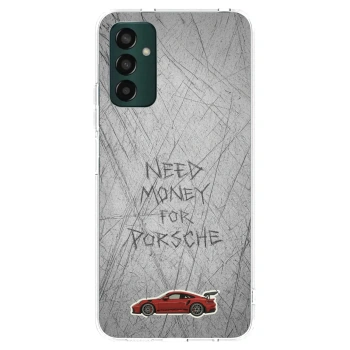 Picasee silikonowe przeźroczyste etui na Samsung Galaxy M13 M135F - Garage Scratch