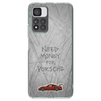 Picasee silikonowe przeźroczyste etui na Xiaomi Redmi Note 11 Pro+ 5G - Garage Scratch