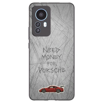 Picasee silikonowe czarne etui na Xiaomi 12T Pro - Garage Scratch