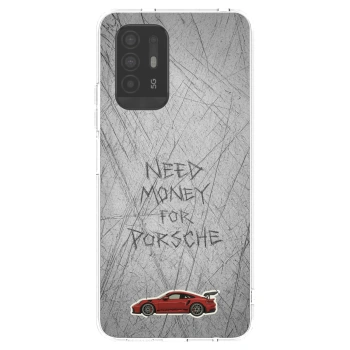 Picasee silikonowe przeźroczyste etui na OPPO A94 5G - Garage Scratch