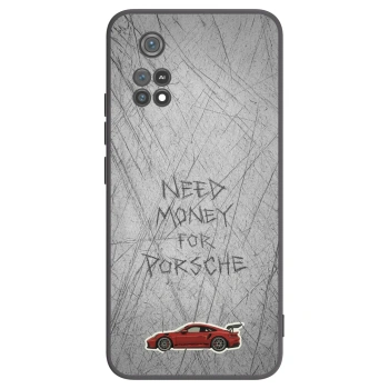 Picasee silikonowe czarne etui na Xiaomi Poco M4 Pro - Garage Scratch