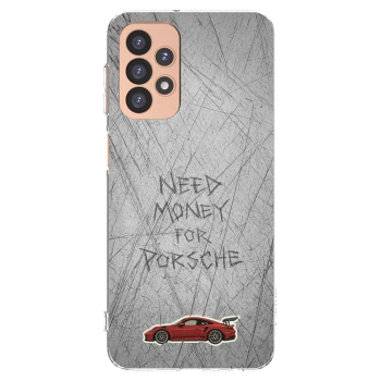 Picasee silikonowe przeźroczyste etui na Samsung Galaxy A23 A236B 5G - Garage Scratch