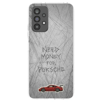 Picasee silikonowe przeźroczyste etui na Samsung Galaxy A73 5G - Garage Scratch