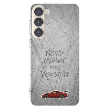 Picasee silikonowe przeźroczyste etui na Samsung Galaxy S23+ 5G - Garage Scratch