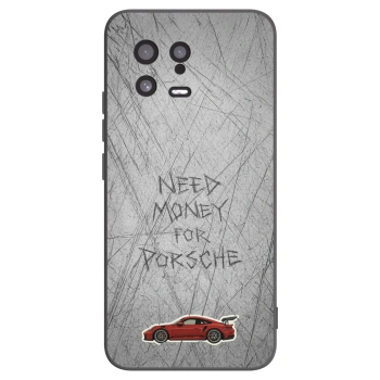 Picasee silikonowe czarne etui na Xiaomi 13 - Garage Scratch
