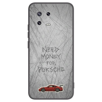 Picasee silikonowe czarne etui na Xiaomi 13 Pro - Garage Scratch