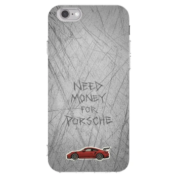 Picasee silikonowe przeźroczyste etui na Apple iPhone 6/6S - Garage Scratch