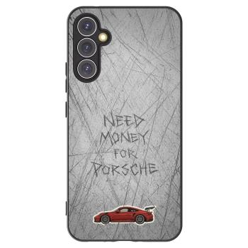 Picasee silikonowe czarne etui na Samsung Galaxy A34 5G A346B - Garage Scratch