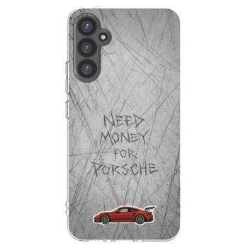 Picasee silikonowe przeźroczyste etui na Samsung Galaxy A34 5G A346B - Garage Scratch