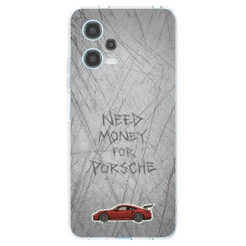 Picasee silikonowe przeźroczyste etui na Xiaomi Redmi Note 12 5G - Garage Scratch