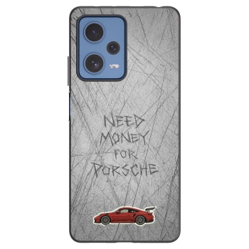 Picasee silikonowe czarne etui na Xiaomi Redmi Note 12 Pro 5G - Garage Scratch