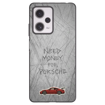 Picasee silikonowe czarne etui na Xiaomi Redmi Note 12 Pro+ 5G - Garage Scratch